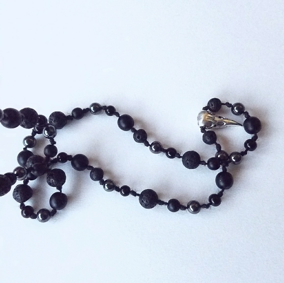 Skull beaded necklace - Picture 2 of 6